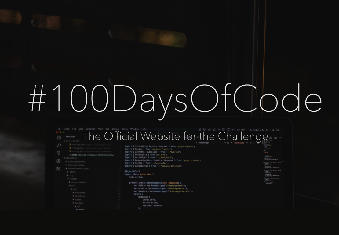 #100DaysOfCode Day 1 Reflection: Challenge Accepted
